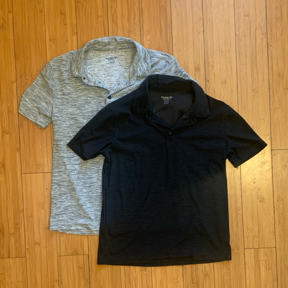 Boys Active polo style shirts